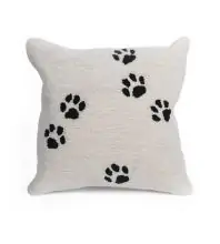 Trans Ocean Pillow Frontporch Animal 100% Polyester Hand Tufted 4269